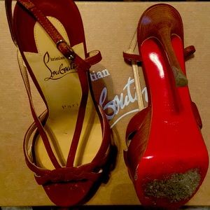 Christian Louboutin Brown Veracite